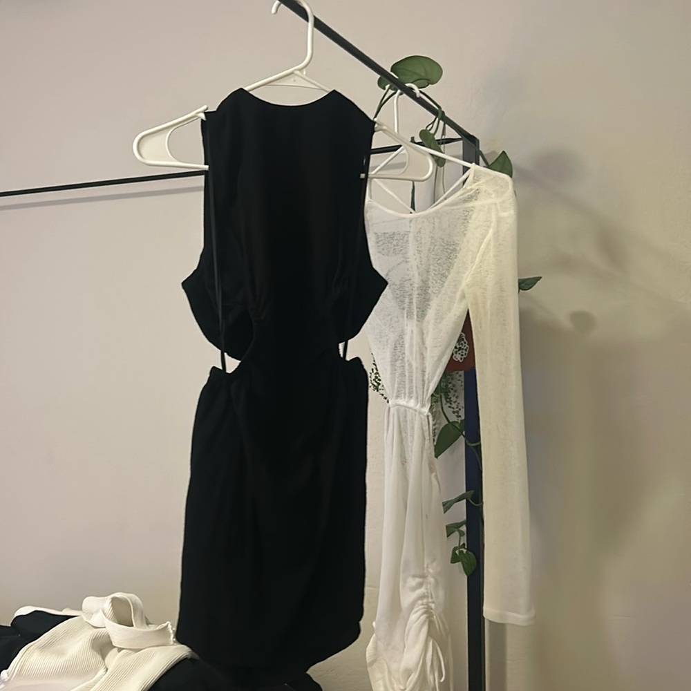 Cutout mini dress